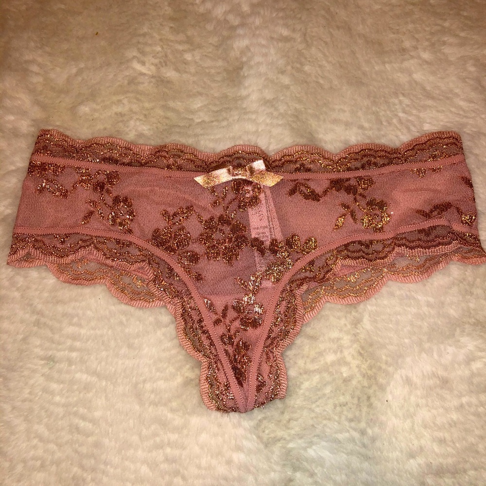 COPY - Pink Victoria’s Secret cheeky thong